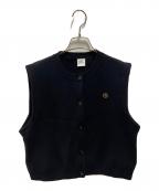 YENNイエン）の古着「DOUBLE FACE KNIT VEST」｜ブラック