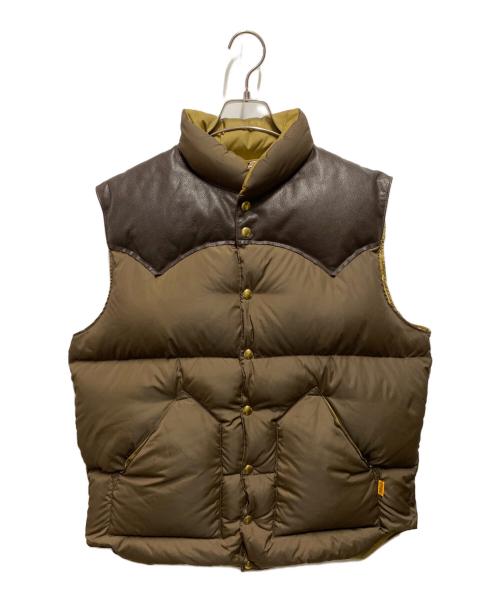 STANDARD CALIFORNIA（スタンダードカリフォルニア）STANDARD CALIFORNIA (スタンダードカリフォルニア) RockyMountainFeatherBed (ロッキーマウンテンフェザーベッド) 25AW　ダウンベスト ブラウン サイズ:44の古着・服飾アイテム