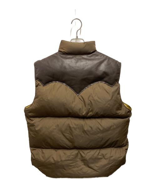 STANDARD CALIFORNIA（スタンダードカリフォルニア）STANDARD CALIFORNIA (スタンダードカリフォルニア) RockyMountainFeatherBed (ロッキーマウンテンフェザーベッド) 25AW　ダウンベスト ブラウン サイズ:44の古着・服飾アイテム