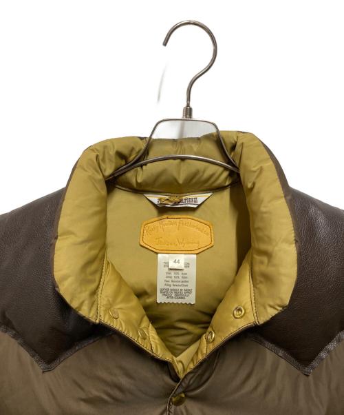 STANDARD CALIFORNIA（スタンダードカリフォルニア）STANDARD CALIFORNIA (スタンダードカリフォルニア) RockyMountainFeatherBed (ロッキーマウンテンフェザーベッド) 25AW　ダウンベスト ブラウン サイズ:44の古着・服飾アイテム