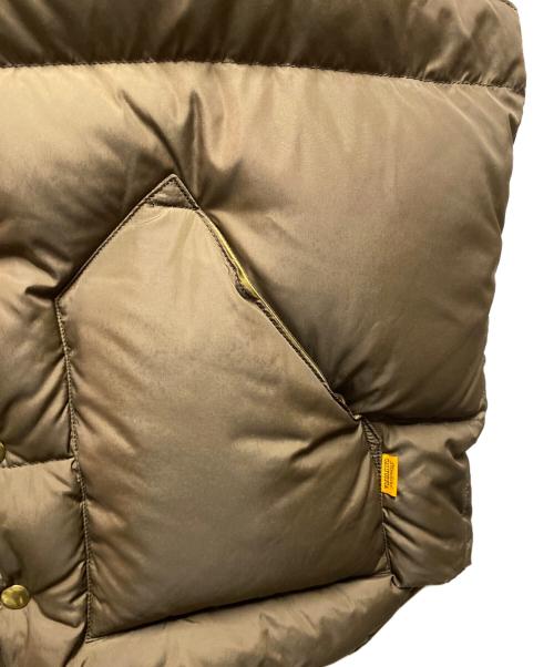 STANDARD CALIFORNIA（スタンダードカリフォルニア）STANDARD CALIFORNIA (スタンダードカリフォルニア) RockyMountainFeatherBed (ロッキーマウンテンフェザーベッド) 25AW　ダウンベスト ブラウン サイズ:44の古着・服飾アイテム
