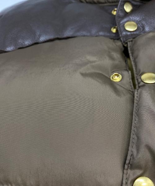 STANDARD CALIFORNIA（スタンダードカリフォルニア）STANDARD CALIFORNIA (スタンダードカリフォルニア) RockyMountainFeatherBed (ロッキーマウンテンフェザーベッド) 25AW　ダウンベスト ブラウン サイズ:44の古着・服飾アイテム