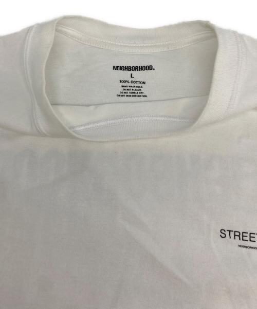 NEIGHBORHOOD（ネイバーフッド）NEIGHBORHOOD (ネイバーフッド) Tシャツ ホワイト サイズ:Ｌの古着・服飾アイテム