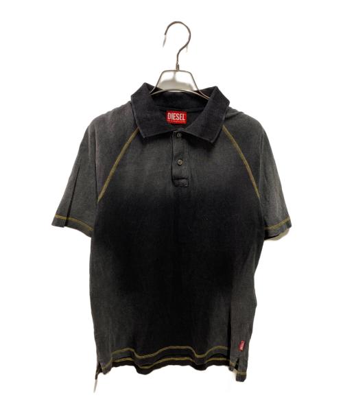 DIESEL（ディーゼル）DIESEL (ディーゼル) ポロシャツ グレー サイズ:Ｓの古着・服飾アイテム