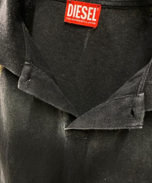 DIESEL（ディーゼル）DIESEL (ディーゼル) ポロシャツ グレー サイズ:Ｓの古着・服飾アイテム