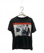 ROLLING STONES×HANDTEXローリングストーンズ×ハンドテックス）の古着「Tシャツ コピーライト89年」｜ブラック