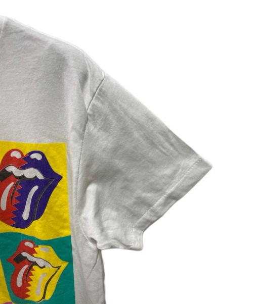 ROLLING STONES（ローリングストーンズ）ROLLING STONES (ローリングストーンズ) 1990年ツアーTシャツ ホワイト サイズ:Ｍの古着・服飾アイテム
