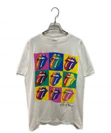 ROLLING STONES（ローリングストーンズ）の古着「1990年ツアーTシャツ」｜ホワイト