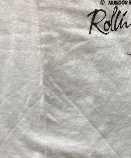 ROLLING STONES（ローリングストーンズ）ROLLING STONES (ローリングストーンズ) 1990年ツアーTシャツ ホワイト サイズ:Ｌの古着・服飾アイテム