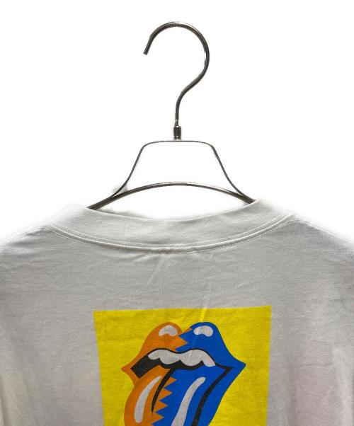 ROLLING STONES（ローリングストーンズ）ROLLING STONES (ローリングストーンズ) 1990年ツアーTシャツ ホワイト サイズ:Ｌの古着・服飾アイテム