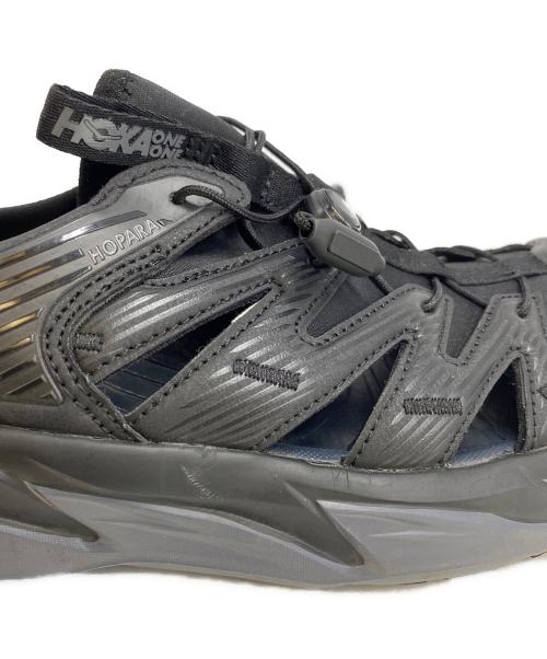 HOKAONEONE（ホカオネオネ）HOKAONEONE (ホカオネオネ) M HOPARA ブラック サイズ:25.5ｃｍの古着・服飾アイテム