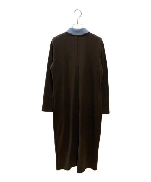 Adam et Rope（アダム エ ロペ）Adam et Rope (アダム エ ロペ) 25AW ポロシャツワンピース ブラウン サイズ:Ｓの古着・服飾アイテム