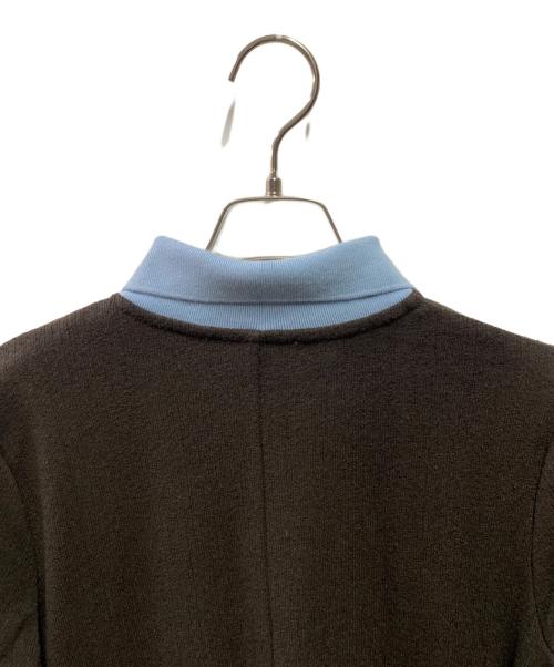 Adam et Rope（アダム エ ロペ）Adam et Rope (アダム エ ロペ) 25AW ポロシャツワンピース ブラウン サイズ:Ｓの古着・服飾アイテム