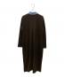 Adam et Rope (アダム エ ロペ) 25AW ポロシャツワンピース ブラウン サイズ:Ｓ：7000円