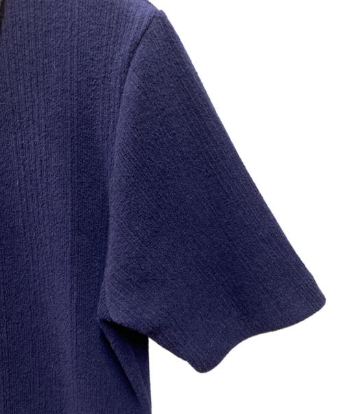 Adam et Rope（アダム エ ロペ）Adam et Rope (アダム エ ロペ) 25SS ハーフスリーブポロシャツワンピース ネイビー サイズ:Ｓの古着・服飾アイテム
