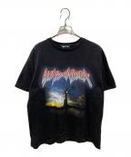 WIND AND SEAウィンダンシー）の古着「WORLD TOUR TEE NY」｜ブラック