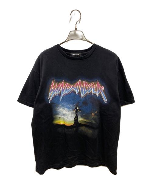 WIND AND SEA（ウィンダンシー）WIND AND SEA (ウィンダンシー) WORLD TOUR TEE NY ブラック サイズ:Ｍの古着・服飾アイテム