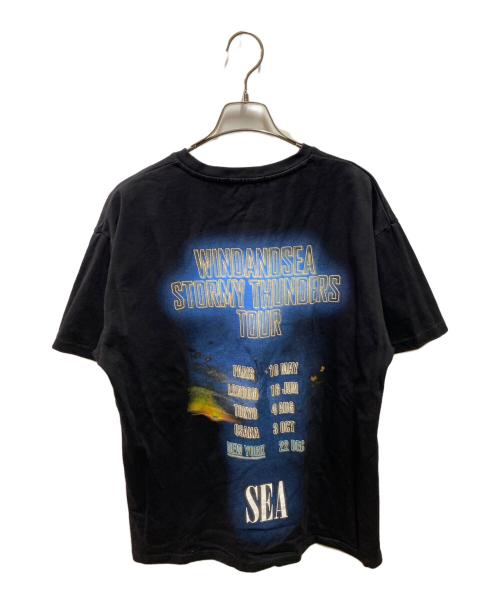 WIND AND SEA（ウィンダンシー）WIND AND SEA (ウィンダンシー) WORLD TOUR TEE NY ブラック サイズ:Ｍの古着・服飾アイテム