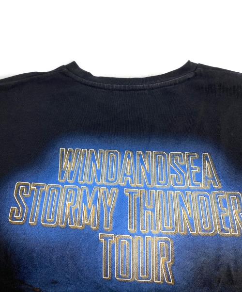 WIND AND SEA（ウィンダンシー）WIND AND SEA (ウィンダンシー) WORLD TOUR TEE NY ブラック サイズ:Ｍの古着・服飾アイテム