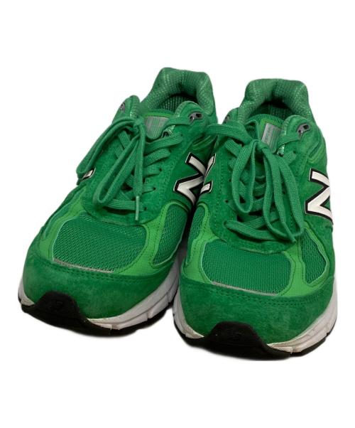 NEW BALANCE（ニューバランス）NEW BALANCE (ニューバランス) ローカットスニーカー グリーン サイズ:27cmの古着・服飾アイテム