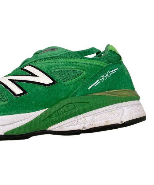 NEW BALANCE（ニューバランス）NEW BALANCE (ニューバランス) ローカットスニーカー グリーン サイズ:27cmの古着・服飾アイテム