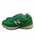 NEW BALANCE (ニューバランス) ローカットスニーカー グリーン サイズ:27cm：10000円