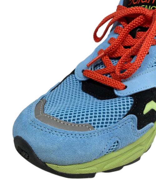 NEW BALANCE（ニューバランス）NEW BALANCE (ニューバランス) ローカットスニーカー スカイブルー×グリーン サイズ:US 9の古着・服飾アイテム
