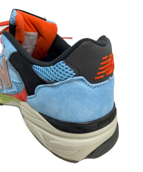 NEW BALANCE（ニューバランス）NEW BALANCE (ニューバランス) ローカットスニーカー スカイブルー×グリーン サイズ:US 9の古着・服飾アイテム