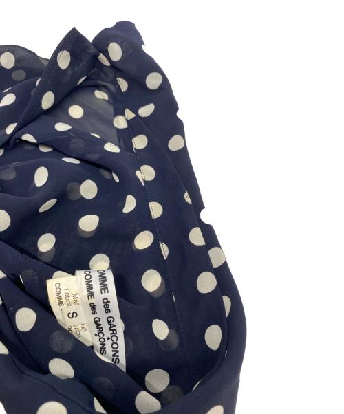 COMME des GARCONS COMME des GARCONS（コムデギャルソン コムデギャルソン）COMME des GARCONS COMME des GARCONS (コムデギャルソン コムデギャルソン) シアーシャツ ブラック サイズ:Ｓの古着・服飾アイテム