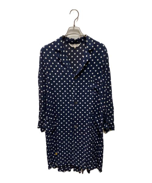 COMME des GARCONS COMME des GARCONS（コムデギャルソン コムデギャルソン）COMME des GARCONS COMME des GARCONS (コムデギャルソン コムデギャルソン) ドットワンピース ネイビー サイズ:XSの古着・服飾アイテム