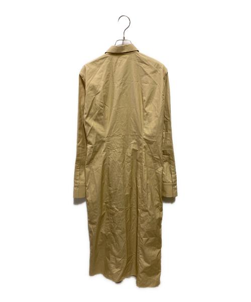 AURALEE（オーラリー）AURALEE (オーラリー) HIGH COUNT FINX OX SHIRT DRESS ベージュ サイズ:1の古着・服飾アイテム