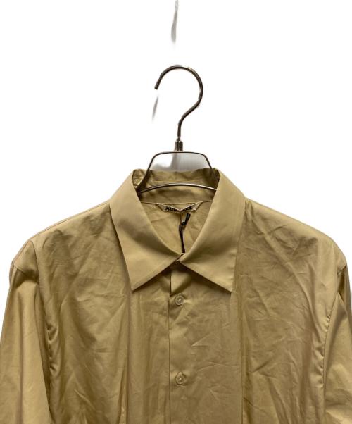 AURALEE（オーラリー）AURALEE (オーラリー) HIGH COUNT FINX OX SHIRT DRESS ベージュ サイズ:1の古着・服飾アイテム