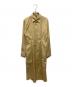 AURALEE（オーラリー）の古着「HIGH COUNT FINX OX SHIRT DRESS」｜ベージュ