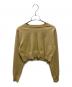 AURALEE（オーラリー）の古着「SUPER HIGH GAUGE COTTON KNIT SHORT P/O」｜ベージュ