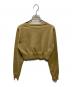 AURALEE (オーラリー) SUPER HIGH GAUGE COTTON KNIT SHORT P/O ベージュ サイズ:1：12000円