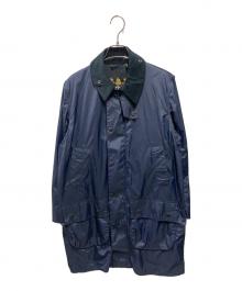 Barbour（バブアー）の古着「BORDER SL NYLON COAT」｜ブルー