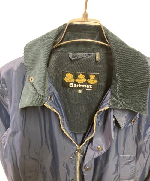 Barbour（バブアー）Barbour (バブアー) BORDER SL NYLON COAT ブルー サイズ:Sの古着・服飾アイテム