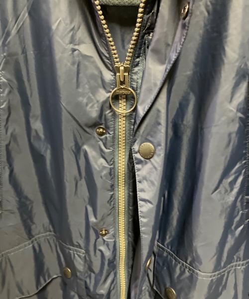 Barbour（バブアー）Barbour (バブアー) BORDER SL NYLON COAT ブルー サイズ:Sの古着・服飾アイテム