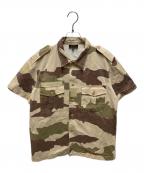 A.P.C.アーペーセー）の古着「00's カモフラシャツ」｜ベージュ