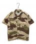 A.P.C.（アーペーセー）の古着「00's カモフラシャツ」｜ベージュ
