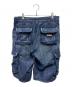 TRUE RELIGION (トゥルー レリジョン) デニムカーゴショーツ インディゴ サイズ:28：8000円