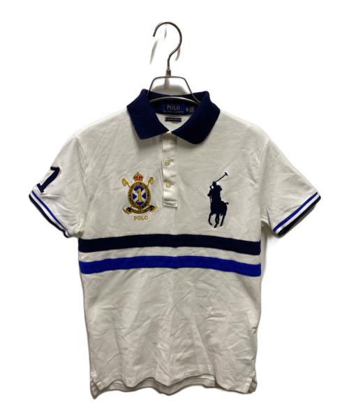 POLO RALPH LAUREN（ポロ・ラルフローレン）POLO RALPH LAUREN (ポロ・ラルフローレン) ビッグポニーポロシャツ ホワイト サイズ:ＸＳの古着・服飾アイテム