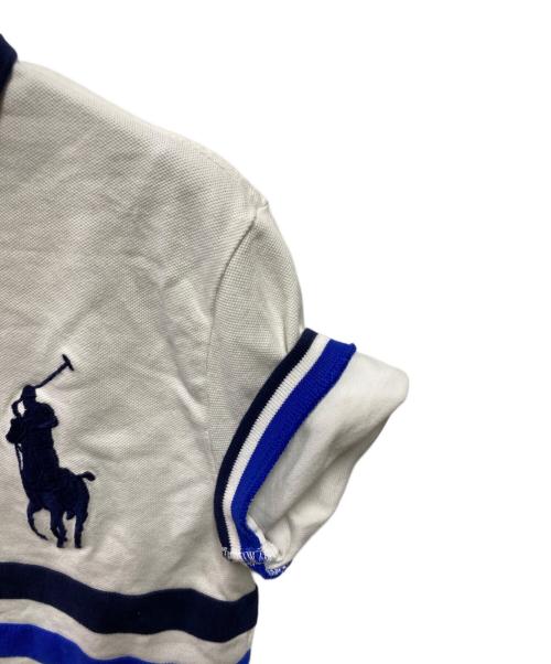 POLO RALPH LAUREN（ポロ・ラルフローレン）POLO RALPH LAUREN (ポロ・ラルフローレン) ビッグポニーポロシャツ ホワイト サイズ:ＸＳの古着・服飾アイテム