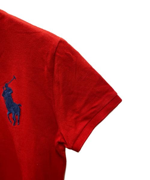 POLO RALPH LAUREN（ポロ・ラルフローレン）POLO RALPH LAUREN (ポロ・ラルフローレン) ビッグポニーポロシャツ レッド サイズ:Ｍの古着・服飾アイテム