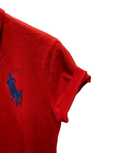 POLO RALPH LAUREN（ポロ・ラルフローレン）POLO RALPH LAUREN (ポロ・ラルフローレン) ビッグポニーポロシャツ レッド サイズ:Ｍの古着・服飾アイテム