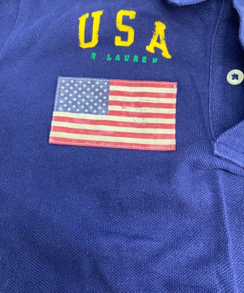 POLO RALPH LAUREN（ポロ・ラルフローレン）POLO RALPH LAUREN (ポロ・ラルフローレン) ビッグポニーポロシャツ ネイビー サイズ:Ｍの古着・服飾アイテム