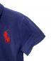 中古・古着 POLO RALPH LAUREN (ポロ・ラルフローレン) ビッグポニーポロシャツ ネイビー サイズ:Ｍ：5000円