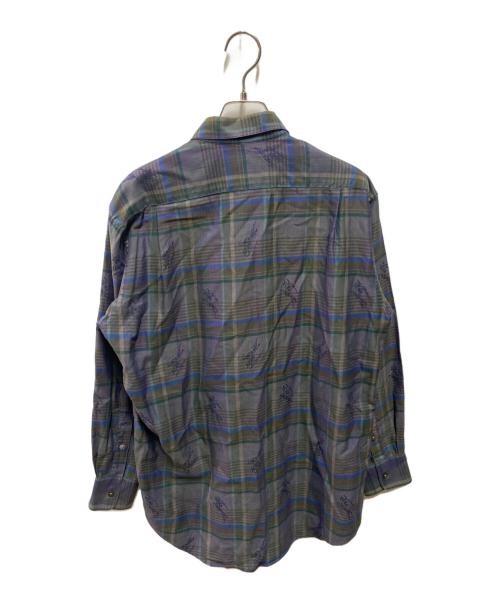 Burberry's（バーバリーズ）Burberry's (バーバリーズ) シャツ パープル サイズ:Ｍの古着・服飾アイテム