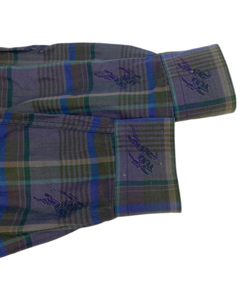 Burberry's（バーバリーズ）Burberry's (バーバリーズ) シャツ パープル サイズ:Ｍの古着・服飾アイテム