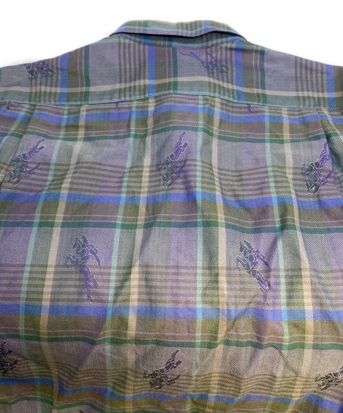 Burberry's（バーバリーズ）Burberry's (バーバリーズ) シャツ パープル サイズ:Ｍの古着・服飾アイテム